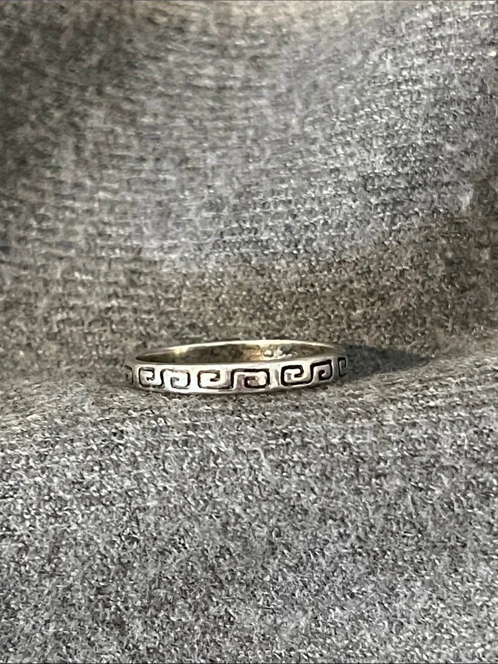 Carolyn Pollack Sterling Stamped Ring-7